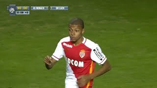 16 Years Old Professional Debut for AS Monaco Kylian Mbappé [upl. by Wulfe812]