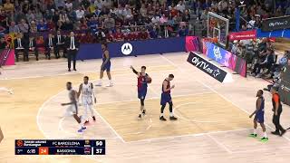 Highlights  FC Bercalona vs Baskonia  R8 EuroLeague [upl. by Nodnyl]