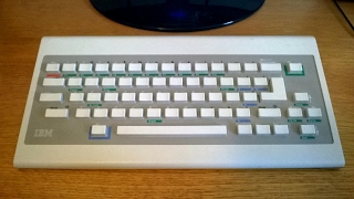 IBM PCjr keyboard review chiclet keys [upl. by Almena]