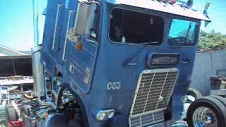 Freightliner cabover with Detroit 12v71 [upl. by Lillis638]