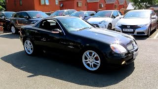 CAR REVIEW  MercedesBenz SLK 200 R171  Includes folding hardtop action [upl. by Kial425]