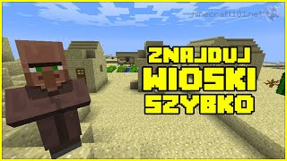 Jak znaleźć wioskę w Minecraft  2 szybkie sposoby [upl. by Teerprug851]