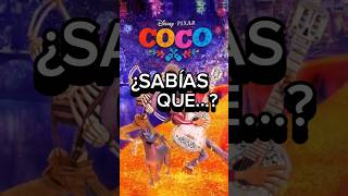 CURIOSIDAD DE COCO disney coco film animation [upl. by Sinnod610]