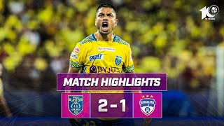 Match Highlights  Kerala Blasters FC 21 Bengaluru FC  MW 1  ISL 202324 [upl. by Yle51]