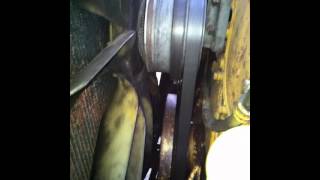 C15 engine serpertine belt removal and install [upl. by Cicily]