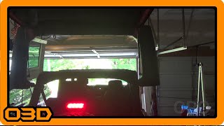 Jeep Wrangler Putting Hard Top On Using Pulley Hoist Block and Tackle [upl. by Boar]