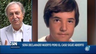 Paco Lobatón en NoticiasMediodía sobre la desaparición del niño pintor de Málaga [upl. by Luby201]