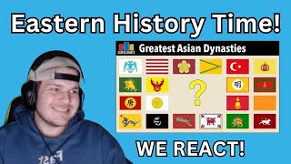 We React to Greatest Asian Dynasties UsefulCharts Reaction [upl. by Dnaleel]