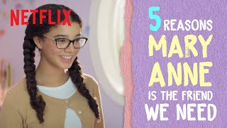 5 Times Mary Anne Was The Friend We Needed 🤗 The BabySitters Club  Netflix After School [upl. by Menon683]