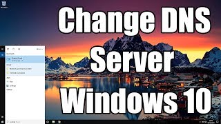 How to change DNS server in Windows 10 [upl. by Asserac534]