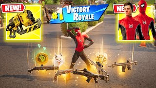 SPIDERMAN No Way Home vs 3 NEW MEDALLIONS amp MYTHIC’S CHALLENGE  Fortnite Chapter 6 Season 2 [upl. by Gurango]