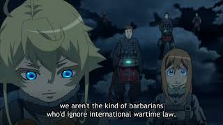 Saga Of Tanya The Evil  How to War Time Law [upl. by Ilyah]