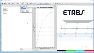 ETABS  28 Nonlinear Static Procedures  Pushover Analysis Watch amp Learn [upl. by Neemsaj]