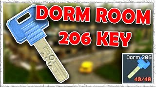 Dorm Room 206 Key Unlocked Quest Loot and Tips  Escape From Tarkov [upl. by Eyt]