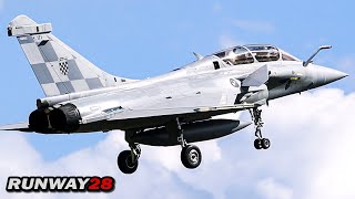 Croatia First Dassault Rafale  Pilot Training at BA113 SaintDizier [upl. by Reffinej]