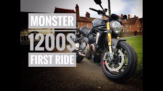 2018 Ducati Monster 1200S Review [upl. by Ahsille]