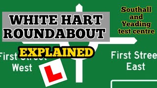 White Hart Roundabout  Covering All 5 Exit  Driving Test Routes London [upl. by Licko]