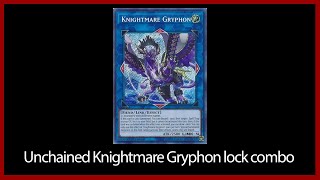 Unchained is crazy right now This combo breaks the archetype 2card yugioh [upl. by Eiralc]