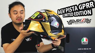 AGV Pista GP RR Joan Mir World Champion Asian Fit [upl. by Malony]