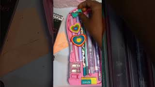 Filling my pencil box with cute stationary💕😍 asmr shots shorts shortsviral shortsvideo ytviral [upl. by Aire]