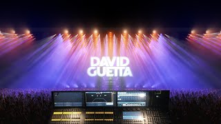 David Guetta Live on GrandMA2  Lightshow [upl. by Sofer]