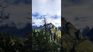 Stunning Beautiful View of Mountains Hills amp Forest  Breathtaking Landscape amp Weather subscribe [upl. by Llenrac]