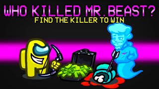 Playing the Who Killed MrBeast Mod in Among Us [upl. by Norred]