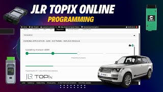 JLR TOPix Subcriptions Programming AAM Module Range Rover L405 [upl. by Wobniar]