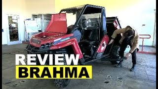 Yanmar Brahma Diesel UTV 4x4 REVIEW [upl. by Hacissej]