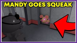 ROBLOX PIGGY MANDY MOUSE GOES SQUEAK  Piggy meme [upl. by Nylave842]