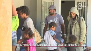 Fin du transport scolaire hors de la commune de Kouaoua en 2025 [upl. by Letnahs]