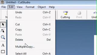 Basic CutStudio Workflow [upl. by Nnylecyoj281]