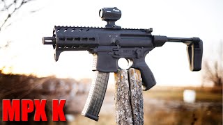 Sig Sauer MPX K First Shots amp Impressions The Best 9mm PCC [upl. by Elletsirhc]