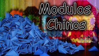 Modulos ChinosOrigami3D  Pekeño ♥ [upl. by Harol]