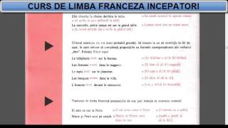 Curs de limba Franceza incepatori temavocabular  Lectia 3 [upl. by Savanna]