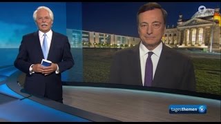 ARD interview with Mario Draghi  English [upl. by Norga412]