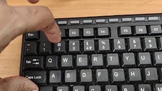 How to write at in keyboard [upl. by Akahc]