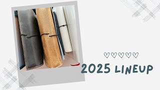 2025 PlannerJournal Lineup [upl. by Aryek]