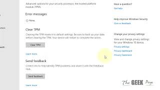 How to Reset TPM Trusted Platform Module on Windows PC [upl. by Morten921]