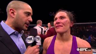 The Ultimate Fighter 17 Finale Cat Zingano Octagon Interview [upl. by Sucram]