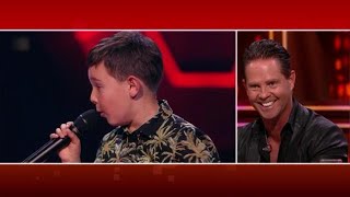 Danny de Munk over The Voice Kidsdeelnemer Silver Metz  RTL LATE NIGHT MET TWAN HUYS [upl. by Eanom5]