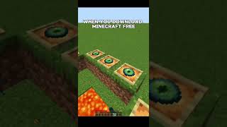 when you download minecraft free minecraft [upl. by Ulrika308]