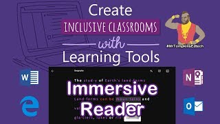 Immersive Reader  Great free reading tool for Dyslexic  SEND  EAL Students in Office 365 [upl. by Ikkim]