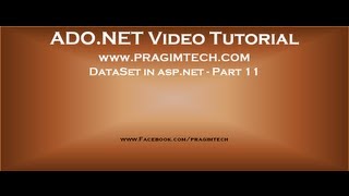 DataSet in aspnet Part 11 [upl. by Chui67]