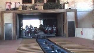 Furius Baco Roller Coaster POV PortAventura Spain [upl. by Joo]