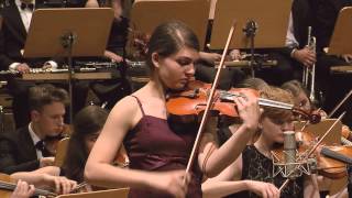 Wieniawski  Polonaise de Concert in D major No 1 Op 4 Aleksandra Juszczak  violin [upl. by Nevarc]