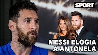 LEO MESSI dedica una TREMENDA DECLARACIÓN DE AMOR a ANTONELLA ROCUZZO [upl. by Eelano]