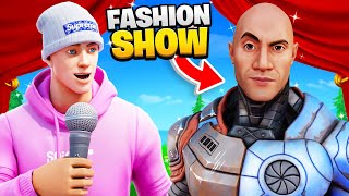 I joined a Fortnite Fashion Show as The Rock [upl. by Mikol158]