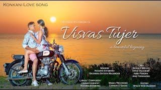 VISVAS TUJER latest Konkani song 2024 by Rozario Estibeiro [upl. by Ahsienom]