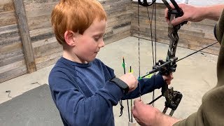 Setting Up a Youth Compound Bow [upl. by Attem]